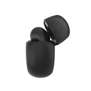 TAT1269 Bluetooth Truly Wireless in Ear Earbuds with mic, 13mm Drivers, Bluetooth 5.4, 40H Playtime, IPX5, Fast Charging, Touch Controls, Voice Assistant, Mono Mode, LED Indicator (Deep Black)