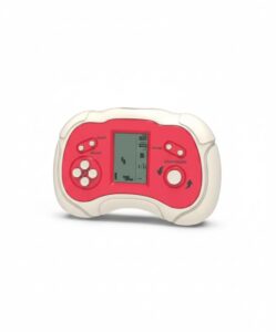 Portable Mini Gaming Console | Classic Block Game Device with LCD Display | Handheld Portable Indoor and Outdoor Brick Game 9999 in 1 Video Game Compatible for Kids (Random Color)