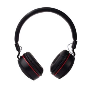 Premium 771 Wireless Bluetooth Headphones | Over-Ear Foldable Headset with Deep Bass, Noise Cancelling Mic, FM Radio, MP3 Player & Long Battery Life for Music, Gaming & Calls (Black)