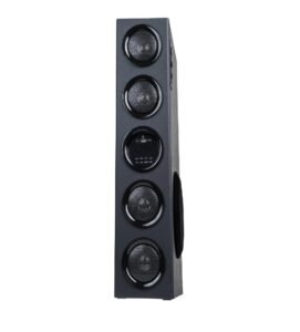 Bass Buzz Wireless Bluetooth Tower Speaker with Deep Bass |Portable Home Theater Audio System with USB, AUX & TF Card Support | Multi-Driver Stereo Sound Speaker for TV, Mobile, PC & Parties