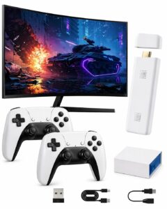 2026 Upgraded 4k TV Video Game Gaming System, Plug & Play Video TV Games HD with Wireless 2 Controllers for Men/Women/Girls/Boys, (NEW Latest 2026)