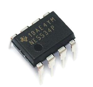 Generic 5PCS NE5534P NE5534 DIP-8 TI Low-Noise Operational Amplifier IC
