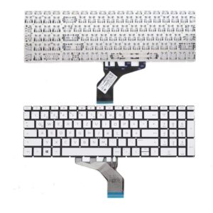 Laptop Keyboard Compatible for H-P 15q-dy 15g-dr 15q-ds 15s-du 15s-dy 17-by.Pavilion 15-CW 15-CS Pavilion Gaming 16-A (Silver)