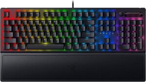 BlackWidow V3 - Black - Mechanical Gaming Keyboard with Chroma RGB - Green Switch - RZ03-03540100-R3M1