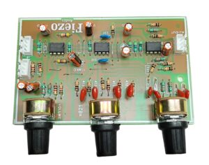 3 Channel preamplifier bass Treble Board