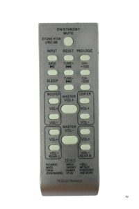 TKE Compatible Remote for URC-98 Home Theatre 10 in 1 Remote Control, (Ricardo, Mack, Takai, John Barrel, Impex, Target, (Please Match The Image with Your Old Image)(TKE-365)